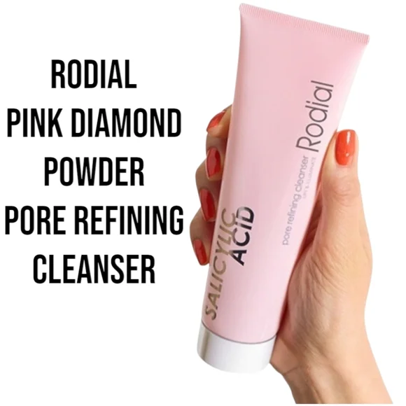 Rodial $49 Pink Diamond Pore Refining Cleanser Lift & Illuminate Niacinamide NIB - Picture 1 of 14